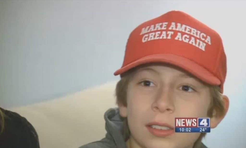 Make America Great Missouri sixth grader attacked on school bus
