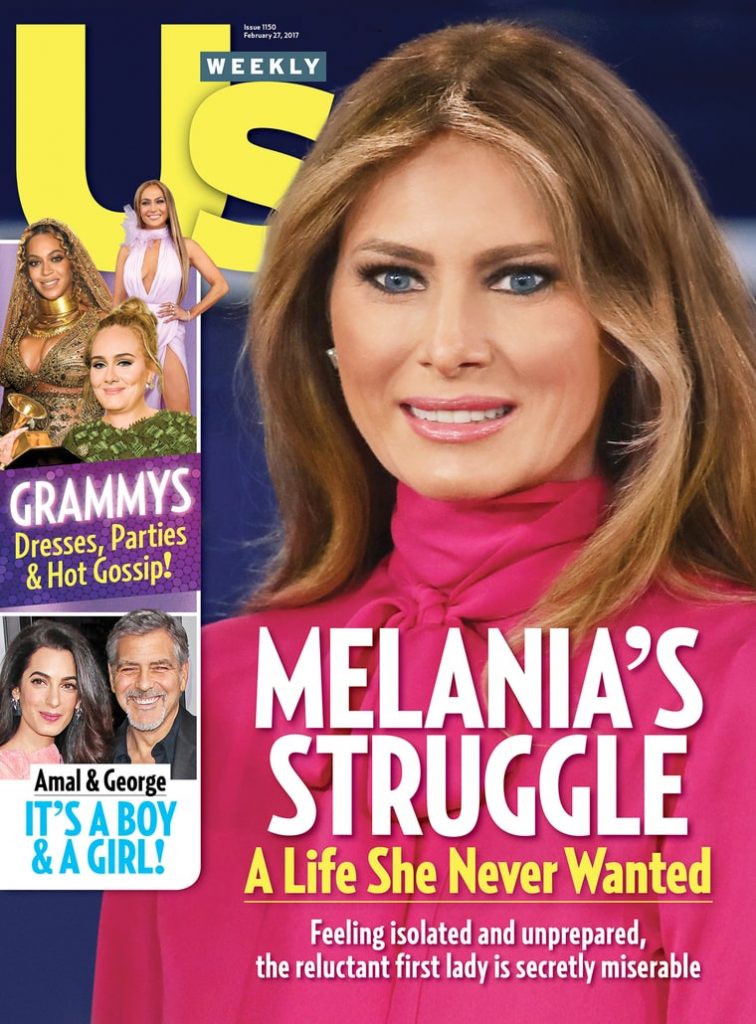 Melania Trump first lady misery