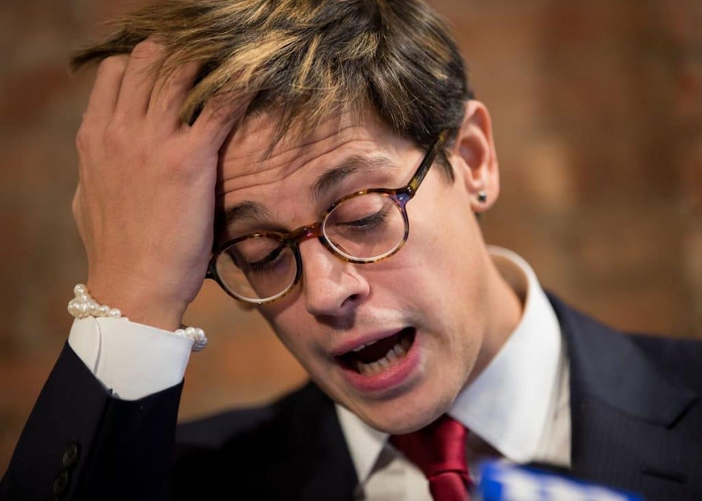 Milo Yiannopoulos resigns