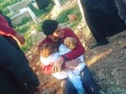 Why? Abdul Hamid Youssef Syrian dad clutches dead twins after gas attack Abdul Hamid Youssef Syrian father