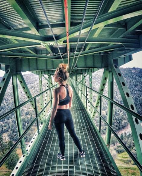 Foresthill Bridge selfie