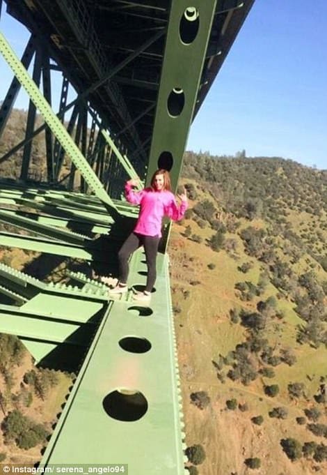 Foresthill Bridge selfie