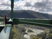Foresthill Bridge selfie: Woman survives taking perfect photo. Foresthill Bridge selfie