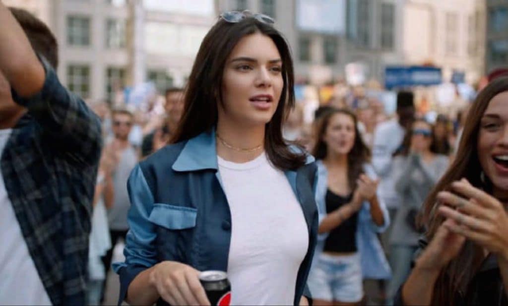 Pepsi protest ad