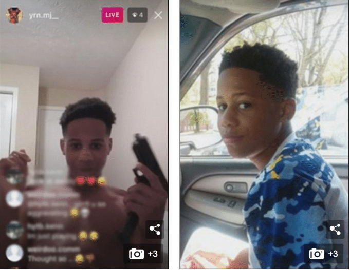 Photos: Malachi Hemphill accidentally shoots self dead on instagram live