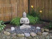 Creating home garden for meditation guide