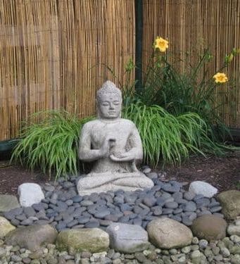 Creating home garden for meditation guide