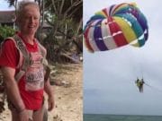 Watch: Roger John Hussey, Aussie tourist plunges to his death parasailing in Thailand Roger John Hussey