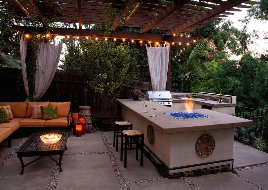 outdoor lighting spaces