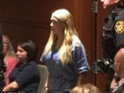 Brooke Skylar Richardson ‘good girl’ pleads not guilty to burying new born baby in backyard Brooke Skylar Richardson pleads not guilty