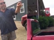 Joe Love swastika flag lover: This is Nazi Fxcking America!
