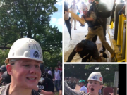 ‘I’m innocent’ Daniel Borden white supremacist arrested with Deandre Harris beating Daniel Borden