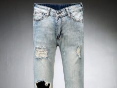 Distressed Jeans Mens