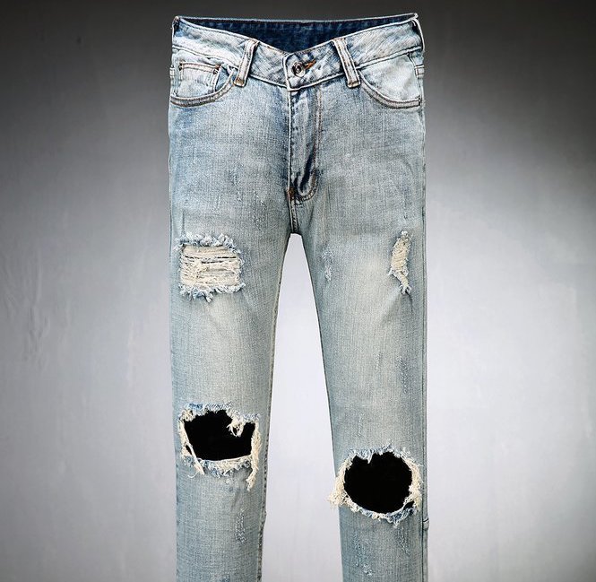 Distressed Jeans Mens