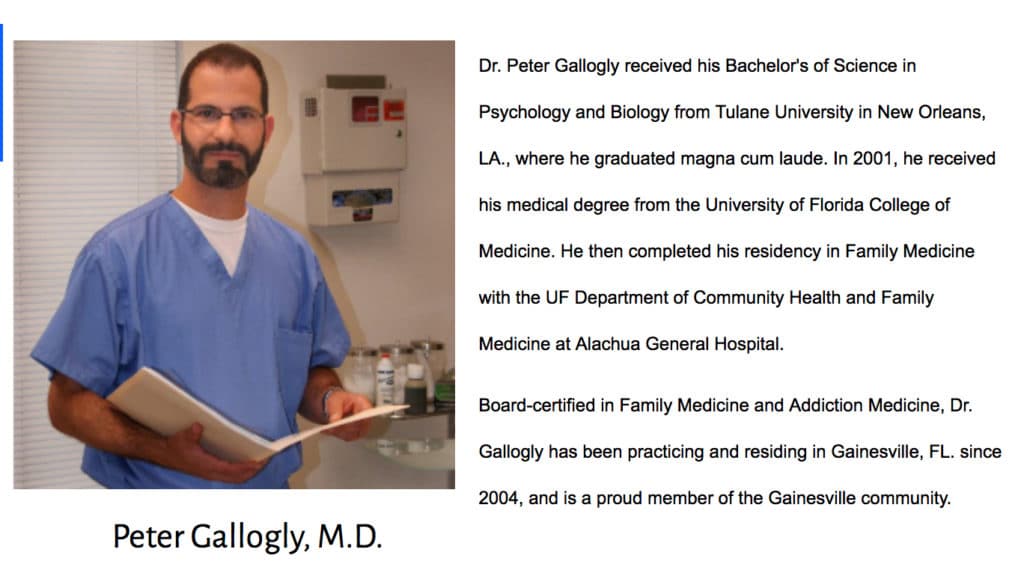 Dr Peter Gallogly