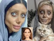 Sahar Tabar: Iranian Angelina Jolie has 50 surgeries to look like her idol (but why?) Sahar Tabar