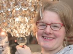 Amanda Liberty engaged to chandelier