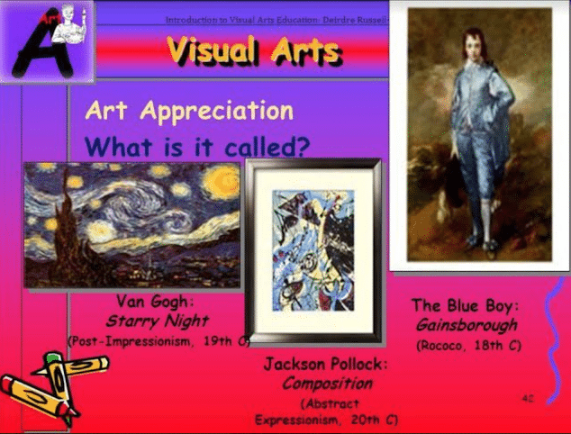 History of Visual Art Education