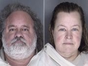 Ovilla Texas couple kidnap and shackle woman forcing her to clean home for two weeks Jean-Claude Demars and Charlotte Demars