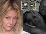History of violence: Melrose star, 56, arrested after attacking boyfriend again Heather Locklear and Chris Heisser