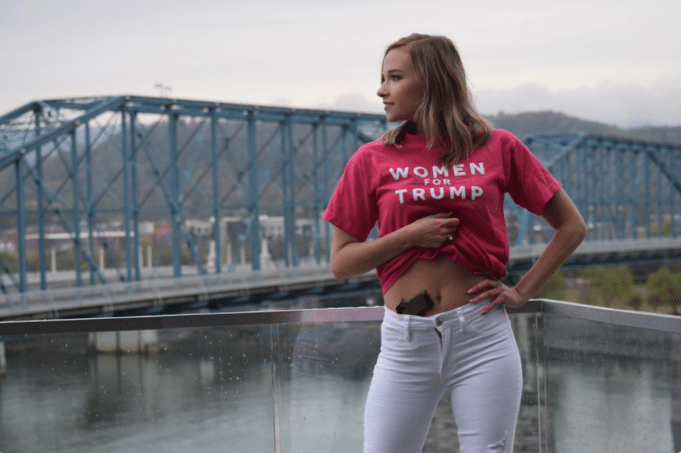 Brenna Spencer Tennessee Pro Guns Supporter Causes Disconcert 9267