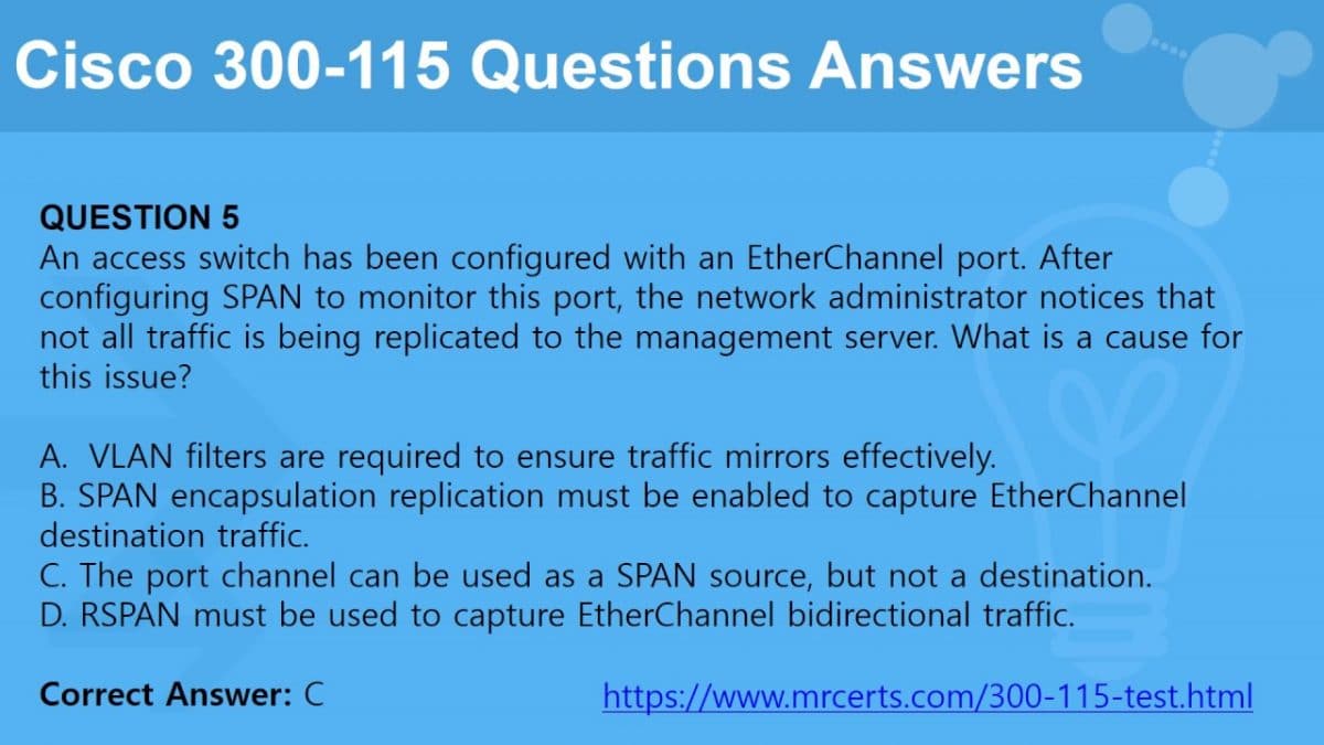 Passing Cisco CCNP 300-115 SWITCH Certification Exam.