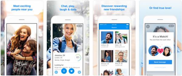 cupid dating app review