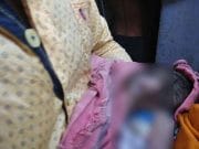 Indian monkey snatches Odisha baby