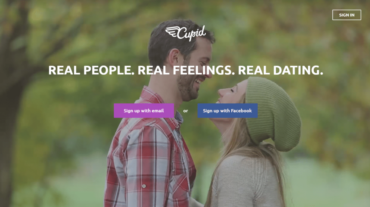 Cupid dating app