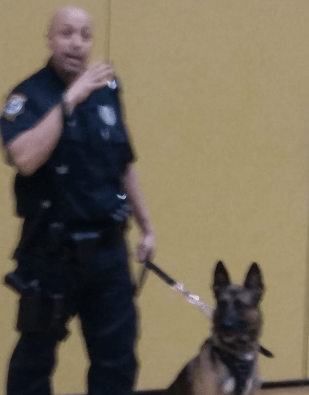 Brian Valenti Coconut Creek K-9 police officer