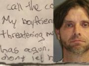 Florida girlfriend rescued after passing note to vet, ‘My boyfriend is holding me hostage’ Carolyn Reichle