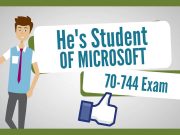 PassIng The Microsoft MCSA 70-744 Exam