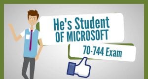 PassIng The Microsoft MCSA 70-744 Exam