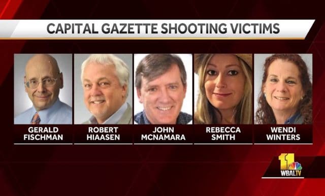 Capital Gazette shooting victims