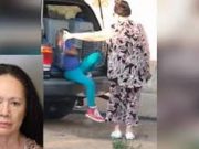 Watch: Memphis grandmother busted transporting kids in dog kennels in hot car. Leimome Cheeks