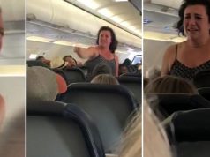Spirit Airlines passenger meltdown