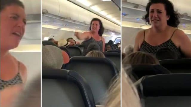 Spirit Airlines passenger meltdown