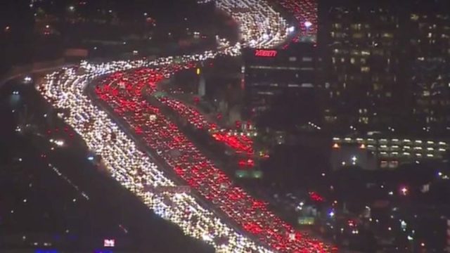 California traffic jams
