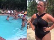 (White) Mud Island apartment manager fired after demanding black pool goer take off his socks Camry Porter