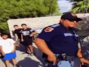Why? El Paso Police officer pulls gun on teens. El Paso police officer