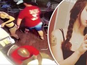 Savannah waitress bodyslams creep customer proving female power exists