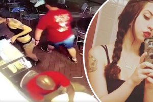 Savannah waitress bodyslams creep customer proving female power exists