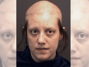 Texas woman (with shaved head) busted trying to mail meth to killer prisoner Sara Elizabeth Russell