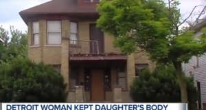 Detroit mother lives with daughter’s dead body