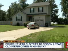 12 year old Kentucky girl poisons 4 year old stepbrother: