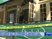 Sarabeth’s brunch frenzy: Man screaming ‘Satan’ jumps out of freezer, attempts to stab workers Sarabeths restaurant attack