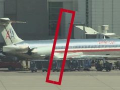 dead fetus American Airlines