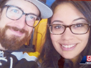 Josh Byrne and Bianca Merritt