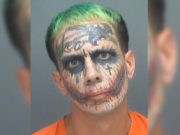 Florida’s Joker gets new mugshot and new bonus facial tattoos Lawrence Sullivan