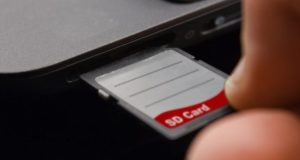 remove write protection from SD card